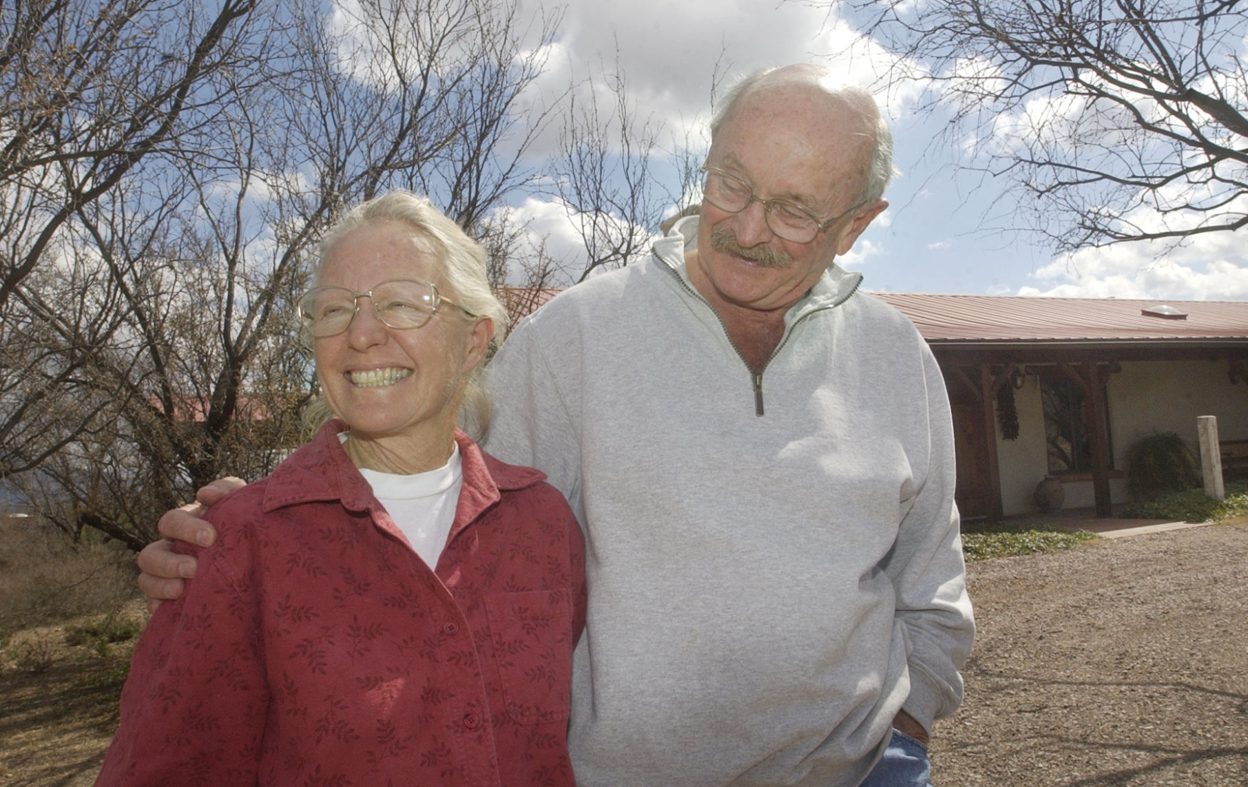 Nick Bleser and Birdie Stabel